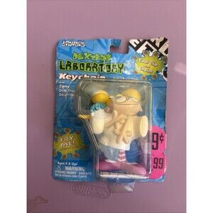 Dexter's Laboratory Dee Dee Cartoon Network Talking Keychain Working Talks